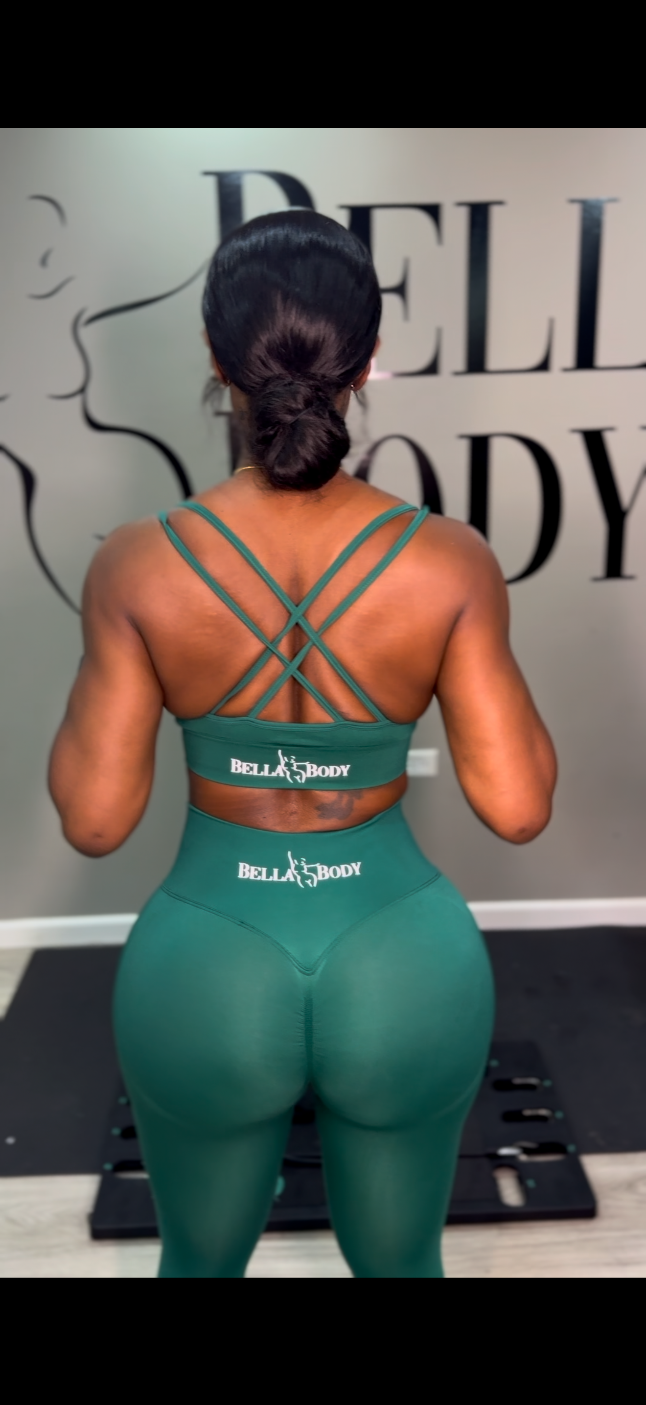 “Amoy” - 2pcs set Green long