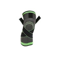 Knitted Elastic Knee Support With Strap